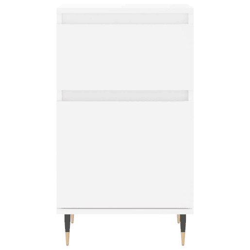 vidaXL Aparadores 2 pcs 40x35x70 cm derivados de madeira branco vidaXL Aparadores 2 pcs 40x35x70 cm derivados de madeira branco