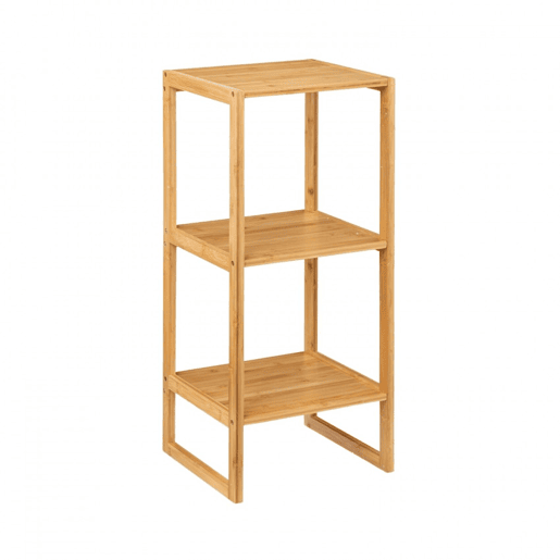Estante Modular em Bambu com 2 Níveis 84x35,1x33,5cm 7house