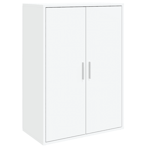 vidaXL Aparadores 2 pcs 60x31x84 cm derivados de madeira branco vidaXL Aparadores 2 pcs 60x31x84 cm derivados de madeira branco