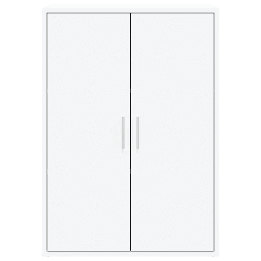 vidaXL Aparadores 2 pcs 60x31x84 cm derivados de madeira branco vidaXL Aparadores 2 pcs 60x31x84 cm derivados de madeira branco