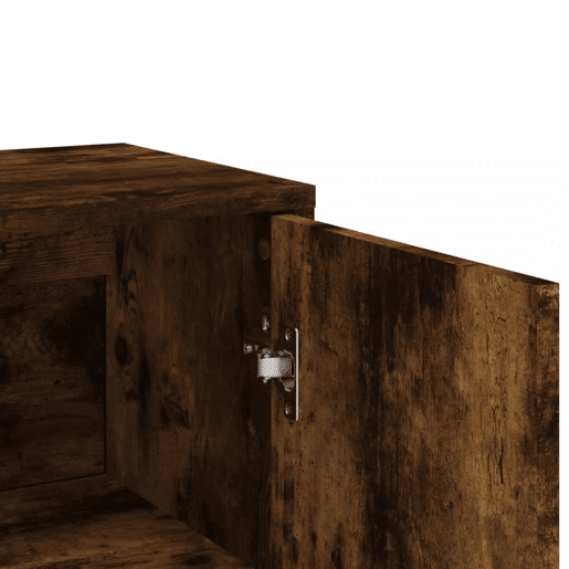 vidaXL Aparadores 2 pcs 60x31x84 cm derivados madeira carvalho fumado