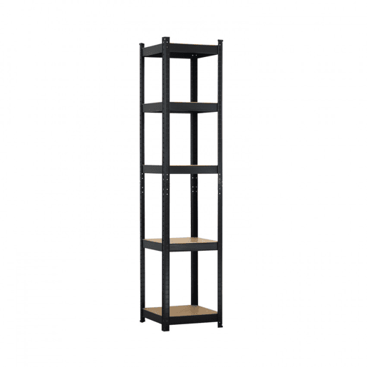 Estante Modular com 5 Prateleiras Ajustáveis u200Bu200BCinza 180x40x40cm 175 Kg Thinia Home