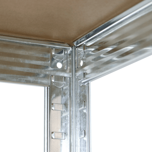 Estante Modular com 5 Prateleiras Ajustáveis u200Bu200BCinza 180x40x40cm 175 Kg Thinia Home