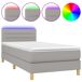 Cama box spring 90x190 Cama box spring 90x190 Gris