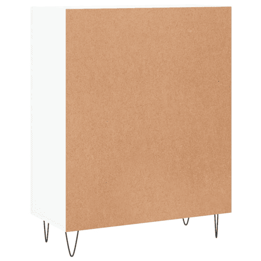 vidaXL Aparador 69,5x34x90 cm madeira processada branco vidaXL Aparador 69,5x34x90 cm madeira processada branco