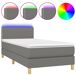 Cama box spring 80x200 Cama box spring 80x200 Gris Oscuro