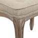 Banqueta de madera tapizada Banqueta de madera tapizada Gris