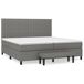 Cama box spring 200x200 Cama box spring 200x200 Gris