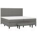 Cama box spring 200x200 Cama box spring 200x200 Gris