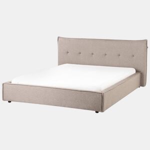 Beliani Cama Linho sintético LESTRE