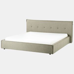Beliani Cama Linho sintético LESTRE