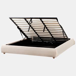 Beliani Cama baú Bouclé BLAGNAC