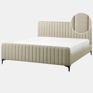 Beliani Cama Bouclé LUNAN