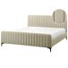 Beliani Cama Bouclé LUNAN 186x215 Beliani Cama Bouclé LUNAN 186x215 Beige