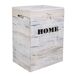 Cestos ropa de madera set 2 pzas Cestos ropa de madera set 2 pzas Blanco
