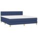 Cama box spring 160x200 Cama box spring 160x200 Azul