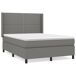 Cama box spring 140x200 Cama box spring 140x200 Gris Oscuro