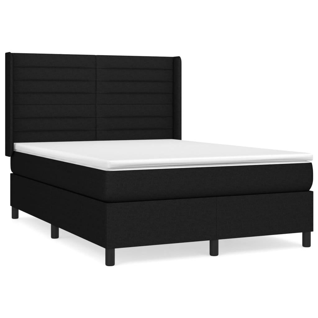 Cama box spring 140x190 Negro