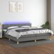 Cama box spring 200x200 Cama box spring 200x200 Azul