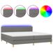 Cama box spring 200x200 Cama box spring 200x200 Azul