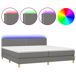 Cama box spring 200x200 Cama box spring 200x200 Azul