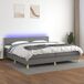 Cama box spring 200x200 Cama box spring 200x200 Azul