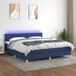 Cama box spring 160x200 Cama box spring 160x200 Azul