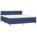 Cama box spring 160x200 Cama box spring 160x200 Azul