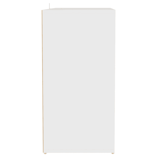 vidaXL Armário para sapatos 60x35x70 cm derivados de madeira branco