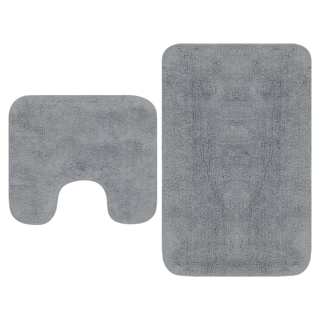 Alfombrilla De Baño 93x63 Gris