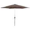 Guarda-sol de jardim Reto Sol - Redondo - Ø 3m - Cinza acastanhado