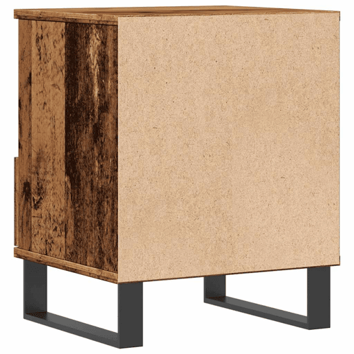 vidaXL Mesas cabeceira 2pcs 40x35x50cm derivados madeira madeira velha vidaXL Mesas cabeceira 2pcs 40x35x50cm derivados madeira madeira velha