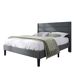 Cama de matrimonio 146x210 Cama de matrimonio 146x210 Gris