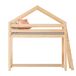 Cama cabaña de media altura con somier Alix 99x213 Cama cabaña de media altura con somier Alix 99x213 Madera