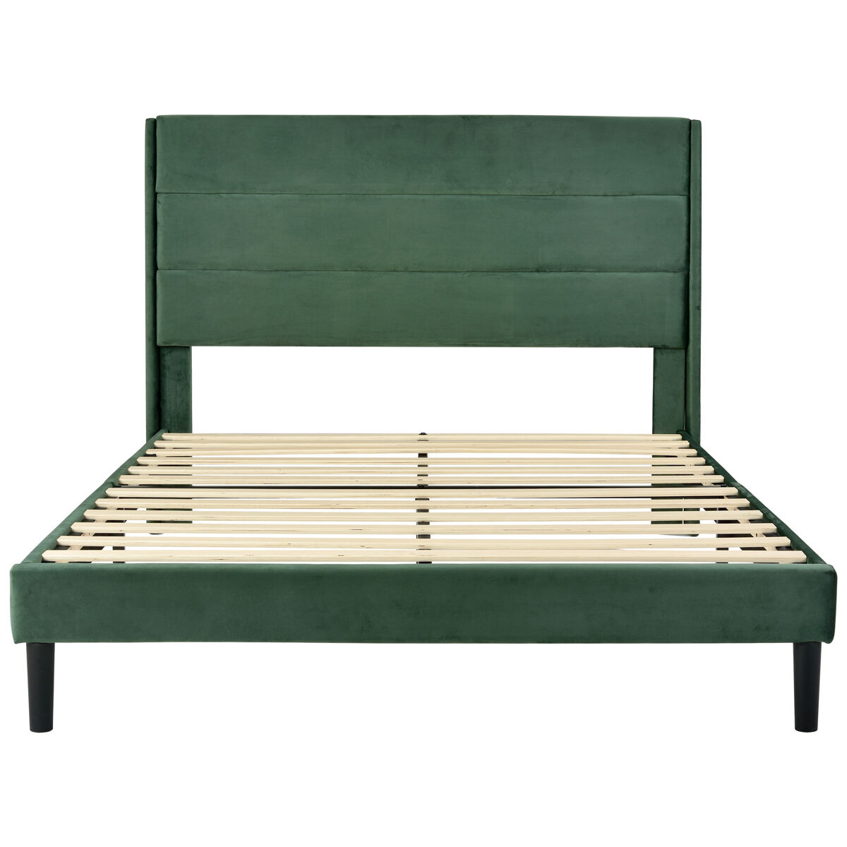 Cama de matrimonio 146x210 Verde