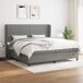 Cama box spring 200x200 Cama box spring 200x200 Azul