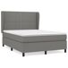 Cama box spring 140x200 Cama box spring 140x200 Gris Oscuro
