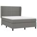 Cama box spring 140x200 Cama box spring 140x200 Gris Oscuro