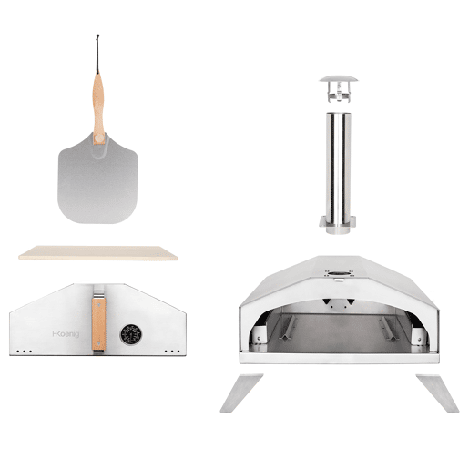 Forno de pizza a gás Gino440 H.koenig