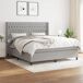 Cama box spring 180x200 Cama box spring 180x200 Azul