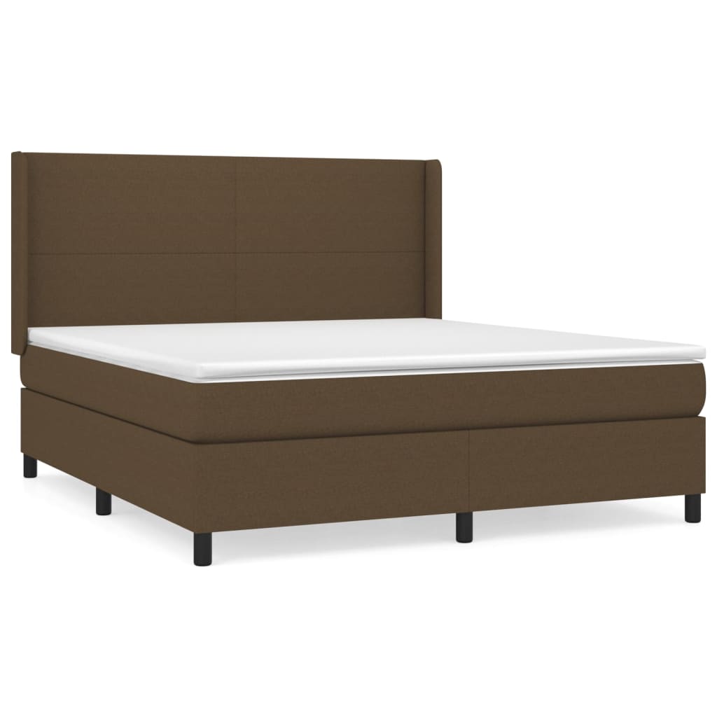 Cama box spring 180x200 Marrón