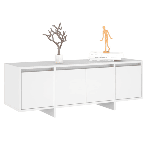 Móvel de TV - Modulo de TV - Armário de TV 120x30x40,5 cm derivados de madeira branco