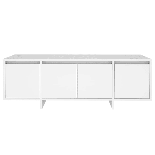Móvel de TV - Modulo de TV - Armário de TV 120x30x40,5 cm derivados de madeira branco