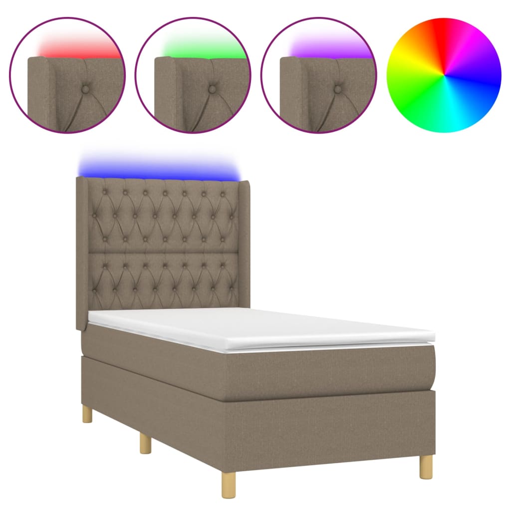 Cama box spring 100x200 Topo