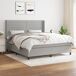 Cama box spring 180x200 Cama box spring 180x200 Gris