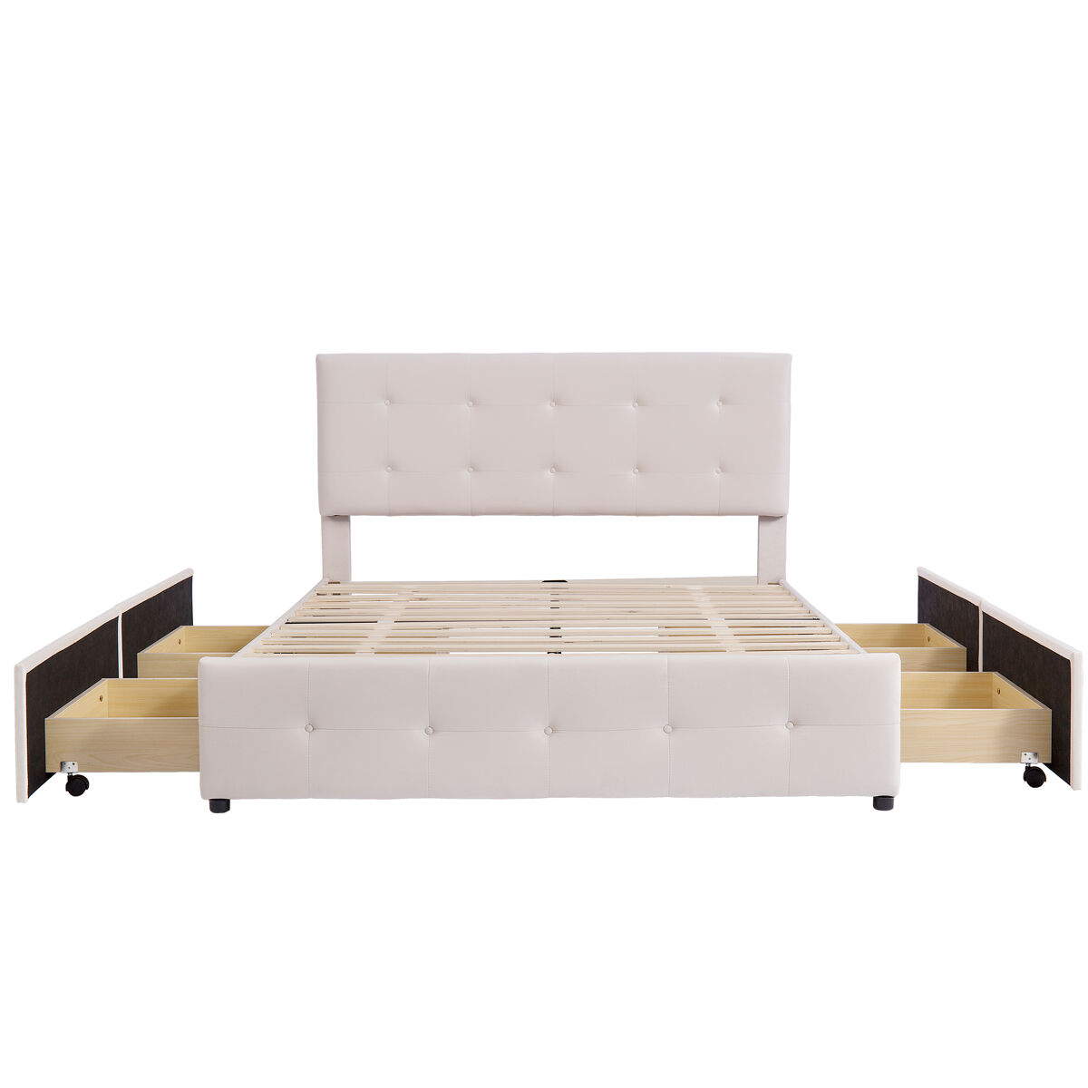 Camas de matrimonio 149x210 Beige