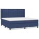 Cama box spring 200x200 Cama box spring 200x200 Azul