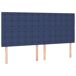 Cama box spring 200x200 Cama box spring 200x200 Azul