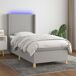 Cama box spring 90x190 Cama box spring 90x190 Gris