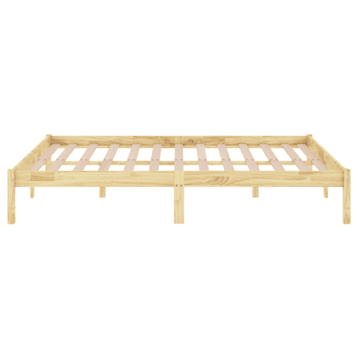 Cama de casal - Estrutura de cama 140x190 cm pinho maciço